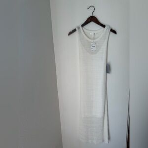 Sleeveless Knit Midi Dress in Cream Stichdrop Nordstrom